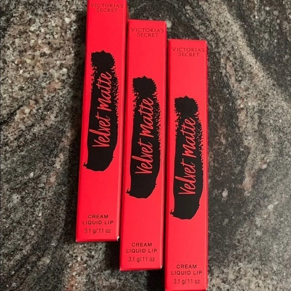 Victoria’S Secret 3 velvet matte cream lip desire